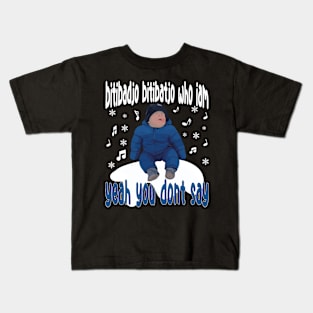 baby song baby in snow Kids T-Shirt